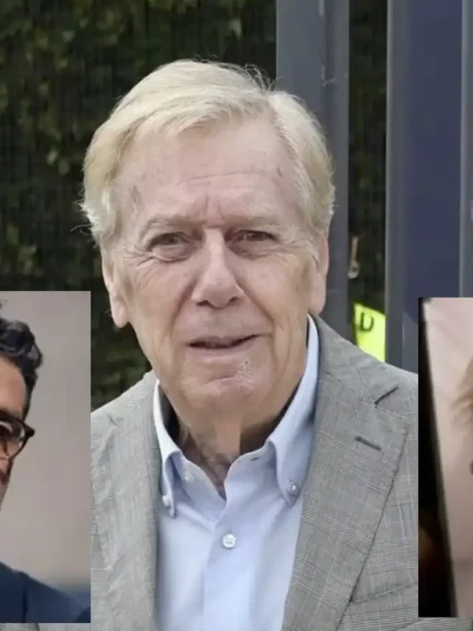 Claudio Lippi in videochiamata durante la puntata di Falsissimo con Fabrizio Corona
