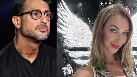Ludmilla Radchenko e Gerry Scotti ai tempi di Passaparola a confronto con Fabrizio Corona