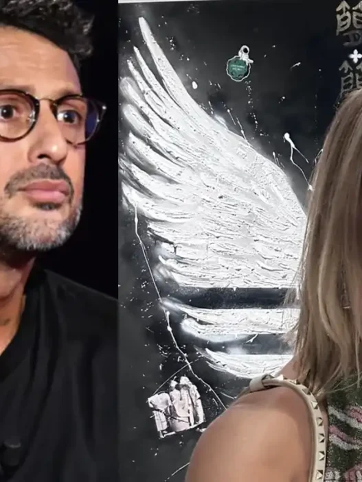 Ludmilla Radchenko e Gerry Scotti ai tempi di Passaparola a confronto con Fabrizio Corona