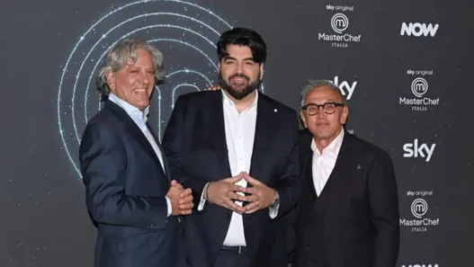 I giudici Barbieri, Cannavacciuolo e Locatelli davanti alla Masterclass