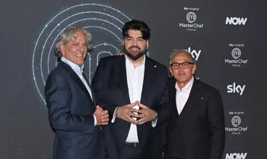 I giudici Barbieri, Cannavacciuolo e Locatelli davanti alla Masterclass
