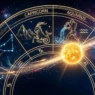 Ruota dello zodiaco con il Sole che passa dal Capricorno all'Acquario