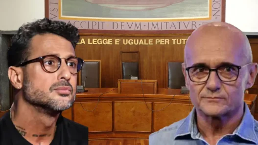 Fabrizio Corona e Alfonso Signorini a confronto dopo la sentenza del Tribunale di Milano