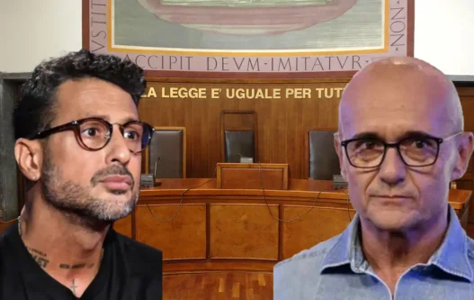 Fabrizio Corona e Alfonso Signorini a confronto dopo la sentenza del Tribunale di Milano