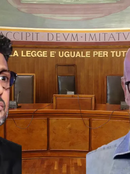 Fabrizio Corona e Alfonso Signorini a confronto dopo la sentenza del Tribunale di Milano