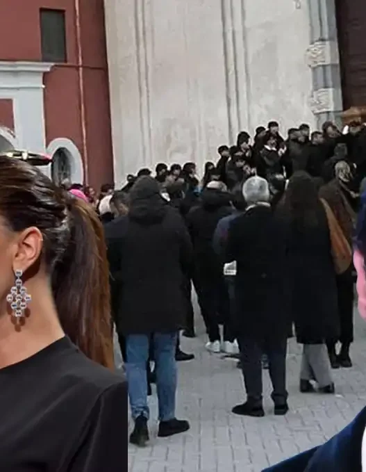 belen de martino funerale papà