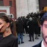 belen de martino funerale papà