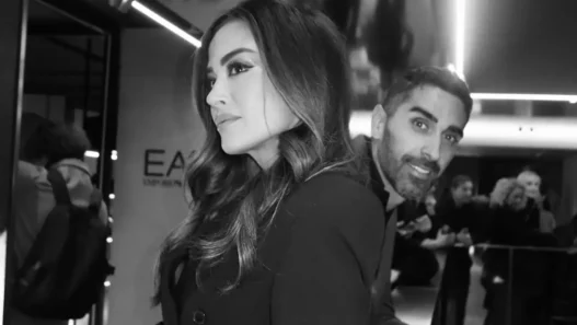 giorgia palmas e fognini ad un evento
