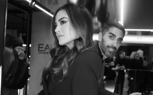 giorgia palmas e fognini ad un evento