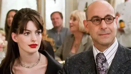 Miranda Priestly e Andy Sachs faccia a faccia nell'ufficio di Runway nel trailer de Il Diavolo Veste Prada 2