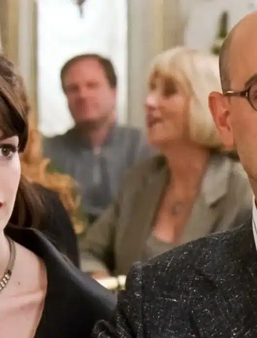 Miranda Priestly e Andy Sachs faccia a faccia nell'ufficio di Runway nel trailer de Il Diavolo Veste Prada 2