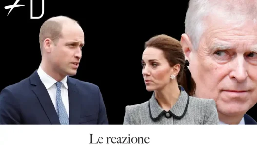 I principi reali in foto preoccupati