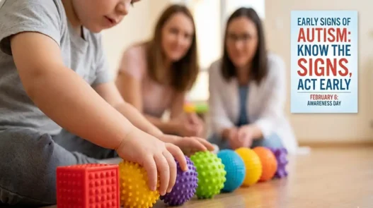 due esperte a distanza mentre osservano un bambino