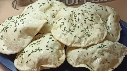 pane gonfio in friggitrice ad aria