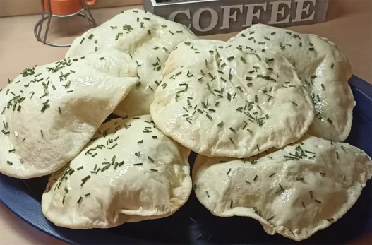 pane gonfio in friggitrice ad aria