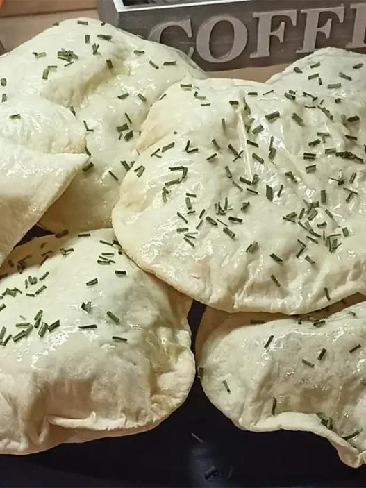 pane gonfio in friggitrice ad aria