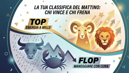 la classifica dei segni zodiacali del giorno
