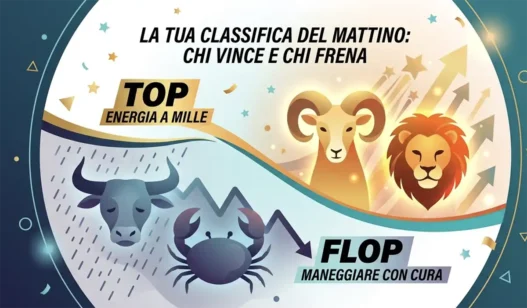 la classifica dei segni zodiacali del giorno
