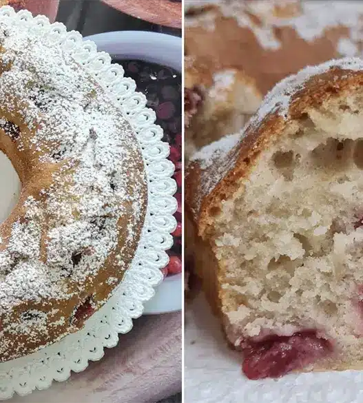 Un dolce veloce e buono primaverile con frutta di stagione