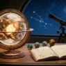 Un luce che illumina il libro degli astri