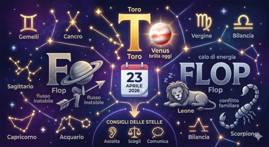Chi sale e chi scende in questa giornata di primavera