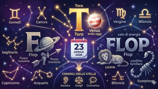 Chi sale e chi scende in questa giornata di primavera