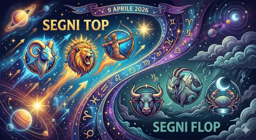 quali segni zodiacali salgono e quali scendono in questo giorno