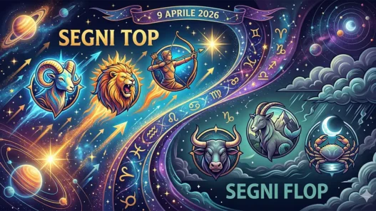 quali segni zodiacali salgono e quali scendono in questo giorno
