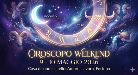 oroscopo week end 9 10 maggio