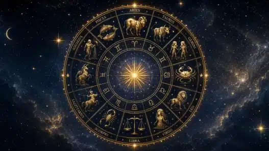 La ruota dello zodiaco dorata e luminosa, simbolo delle previsioni per l'oroscopo 21 agosto 2026 Paolo Fox