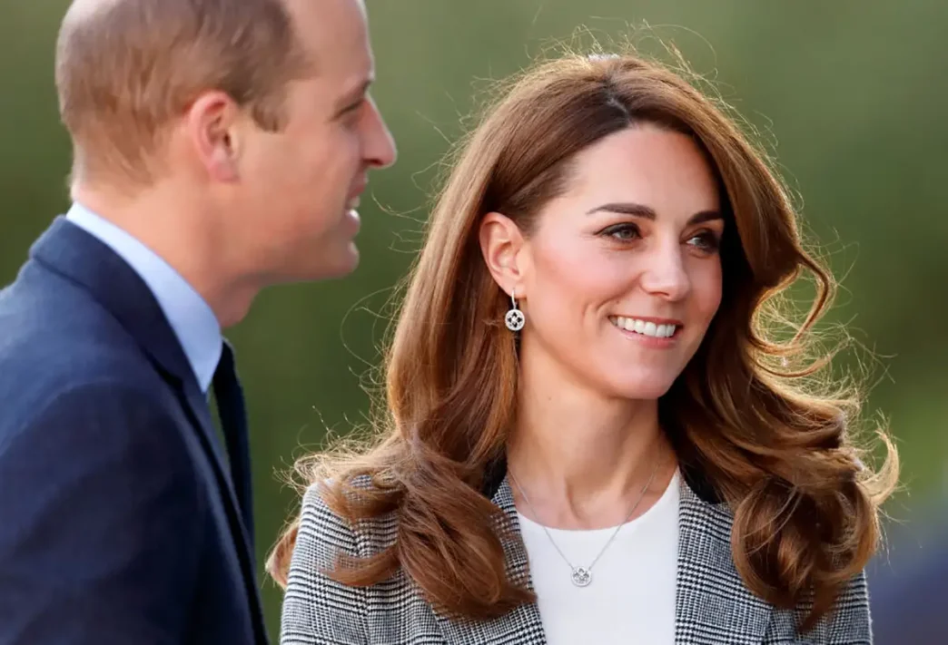 La principessa kate insieme al suoi marito Williams