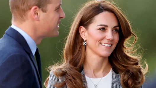La principessa kate insieme al suoi marito Williams