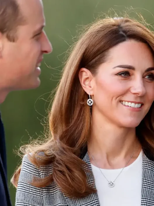 La principessa kate insieme al suoi marito Williams